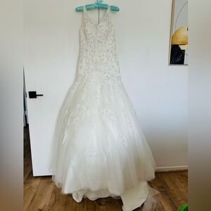 White Wedding Dress women’s size 8